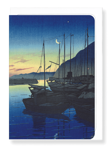 Ezen Designs - Morning in beppu - Greeting Card - Front