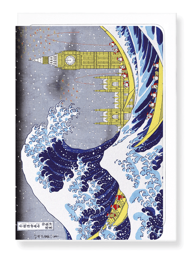 Ezen Designs - Christmas Wave of London - Greeting Card - Front