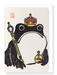 Ezen Designs - Royal Ezen Frog - Greeting Card - Front