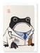 Ezen Designs - doctor ezen frog - Greeting Card - Front