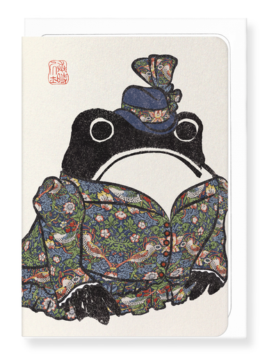 Ezen Designs - Lady Morris Ezen Frog - Greeting Card - Front