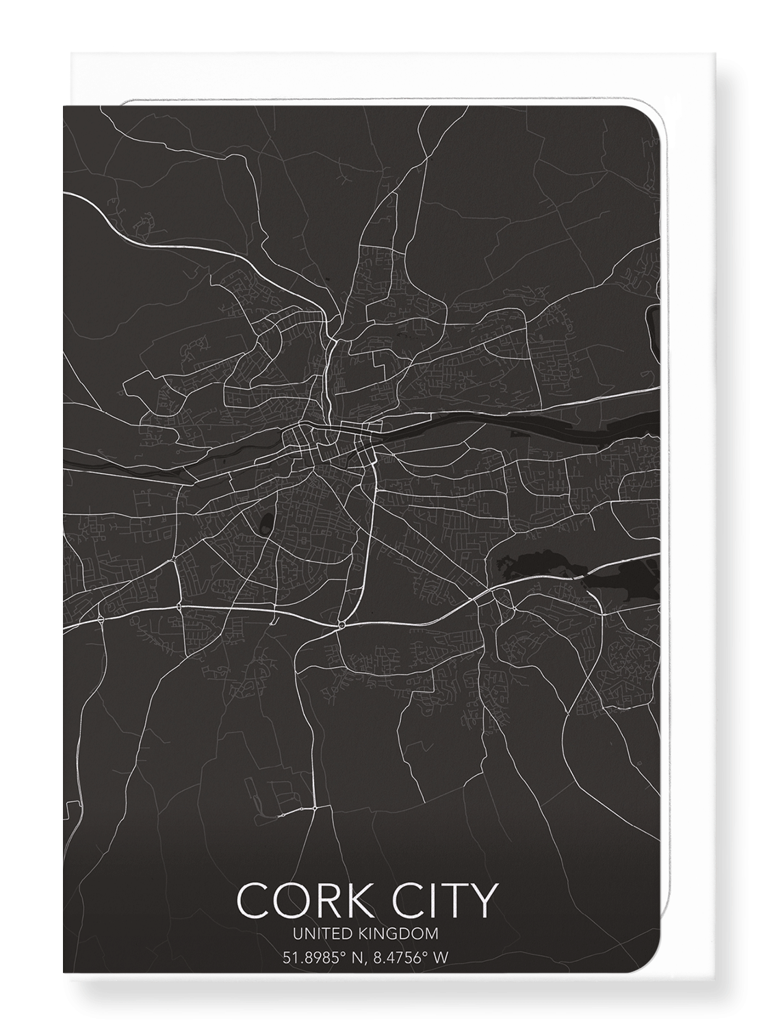 CORK CITY  FULL MAP