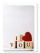 Ezen Designs - Cube of I love you - Greeting Card - Front