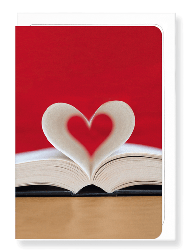 Ezen Designs - Page of heart - Greeting Card - Front