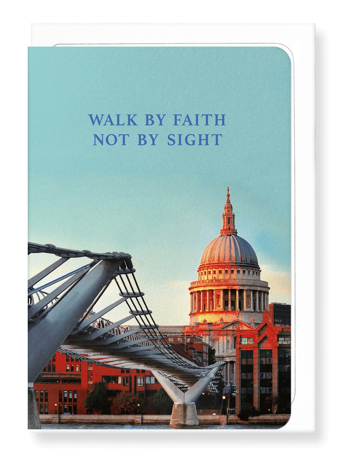Ezen Designs - Faith not by sight - Greeting Card - Front