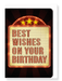 Ezen Designs - Movie birthday wishes - Greeting Card - Front