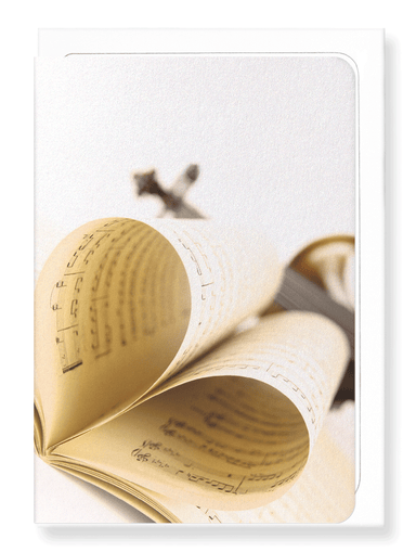 Ezen Designs - Love for music - Greeting Card - Front