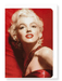 Ezen Designs - Monroe in a red dress - Greeting Card - Front