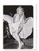Ezen Designs - Marilyn's flying skirt - Greeting Card - Front