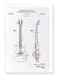 Ezen Designs - Patent of guitar (1955) - Greeting Card - Front