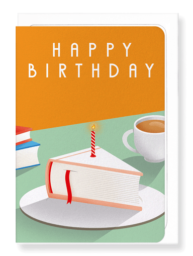 Ezen Designs - Slice of birthday book - Greeting Card - Front