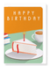Ezen Designs - Slice of birthday book - Greeting Card - Front