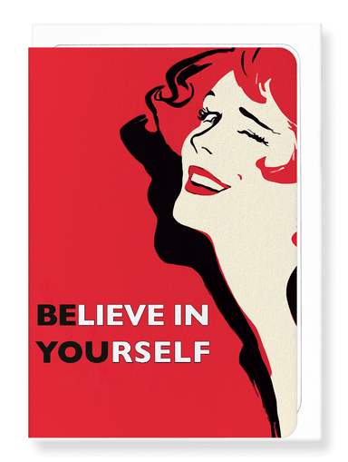 Ezen Designs - Believe in yourself - Greeting Card - Front