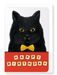 Ezen Designs - Birthday scrabble cat - Greeting Card - Front