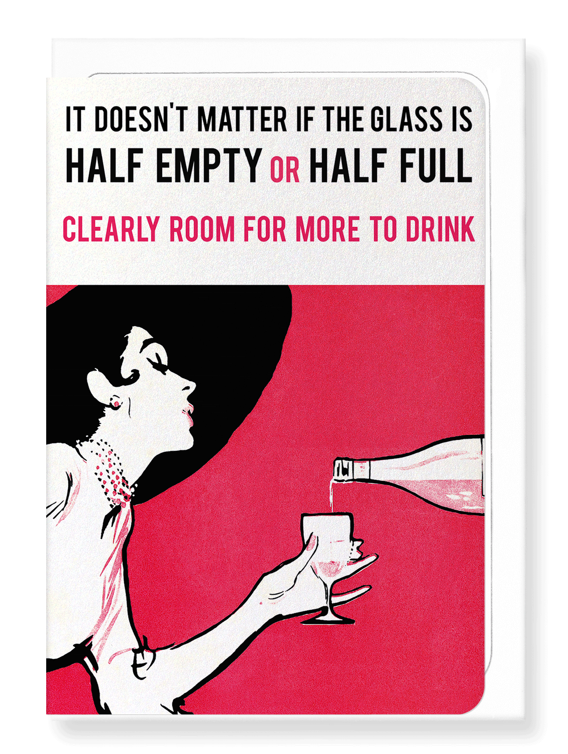 Ezen Designs - Room to drink - Greeting Card - Front