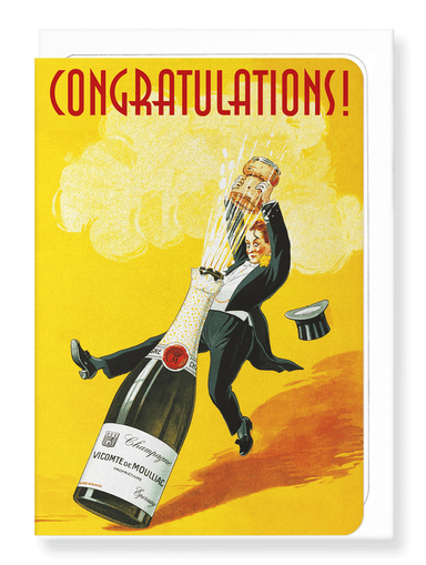 Ezen Designs - Congratulations pop - Greeting Card - Front