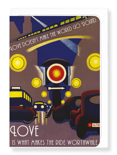 Ezen Designs - Love and the ride - Greeting Card - Front