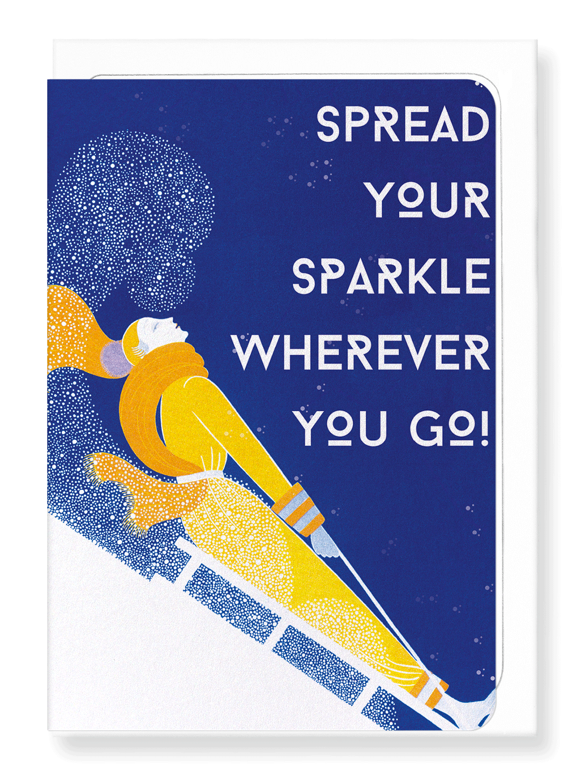 Ezen Designs - Spread your sparkle - Greeting Card - Front