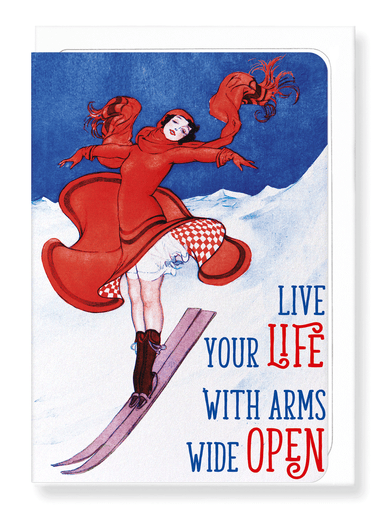 Ezen Designs - Live your life - Greeting Card - Front