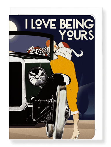 Ezen Designs - I love being yours - Greeting Card - Front