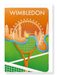 Ezen Designs - Wimbledon tennis - Greeting Card - Front