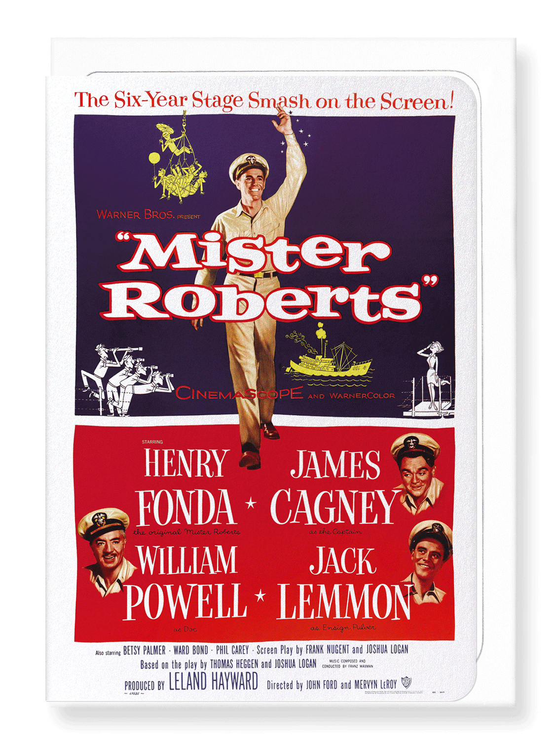 Ezen Designs - Mister roberts (1955) - Greeting Card - Front