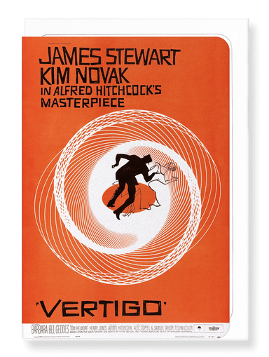 Ezen Designs - Vertigo (1958) - Greeting Card - Front