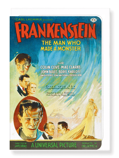Ezen Designs - Frankenstein (1931) - Greeting Card - Front