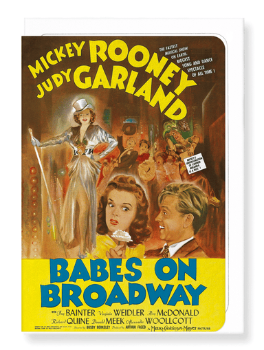 Ezen Designs - Babes on broadway (1941) - Greeting Card - Front