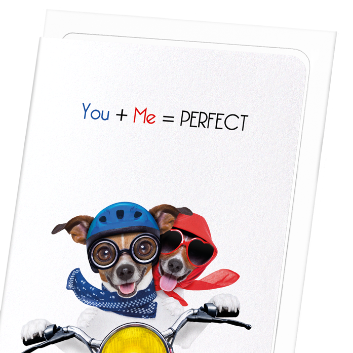 YOU + ME = PERFECT