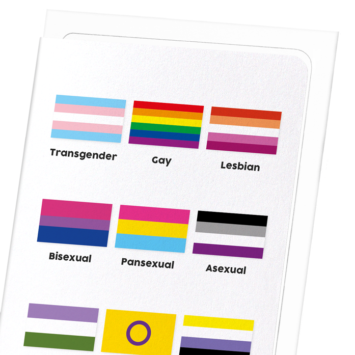 TABLE OF LGBT PRIDE FLAGS