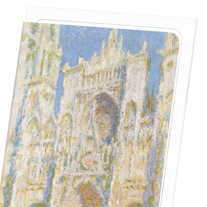 ROUEN CATHEDRAL WEST FAÇADE BY MONET