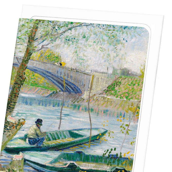 FISHING IN SPRING, THE PONT DE CLICHY (ASNIÈRES) (1887)