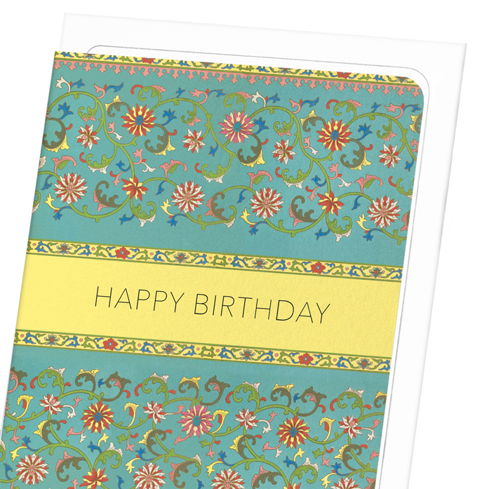 BIRTHDAY WISHES ON CHINESE PATTERN