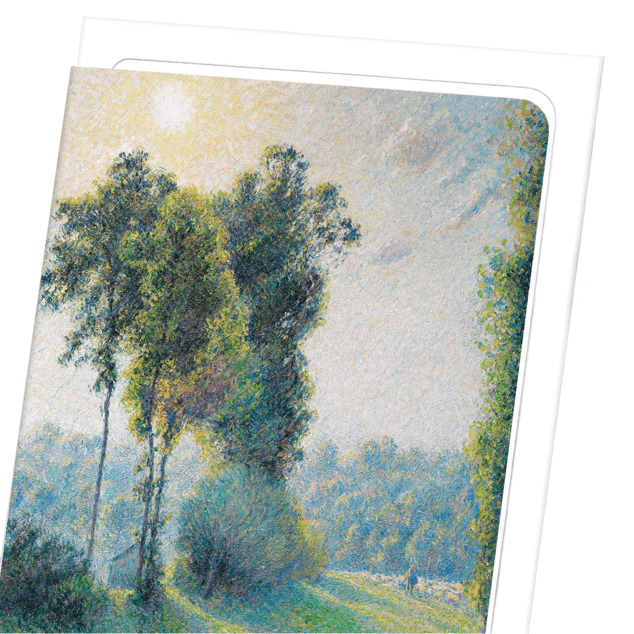LANDSCAPE AT SAINT-CHARLES, SUNSET (1891)