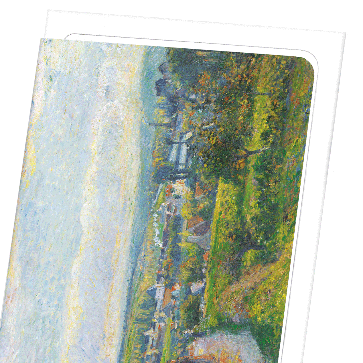 VIEW OF SAINT-OUEN-L'AUMÔNE (1876)