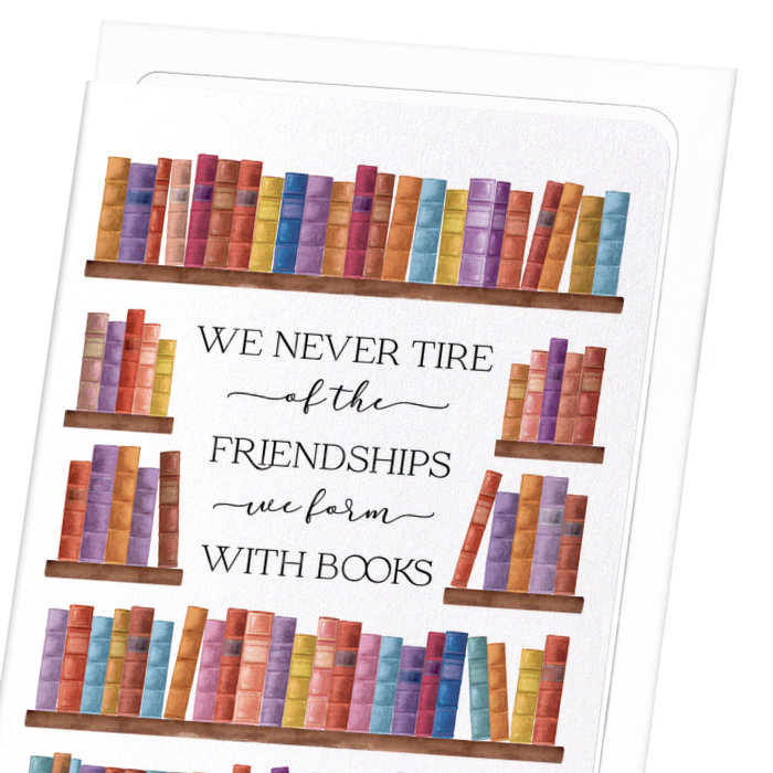 FRIENDSHIP WITH BOOKS