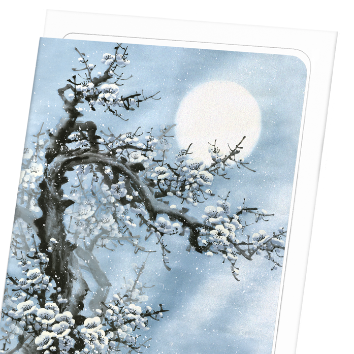 PLUM BLOSSOM IN BLUE MOON