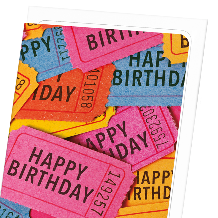 TICKETS OF BIRTHDAY WISHES