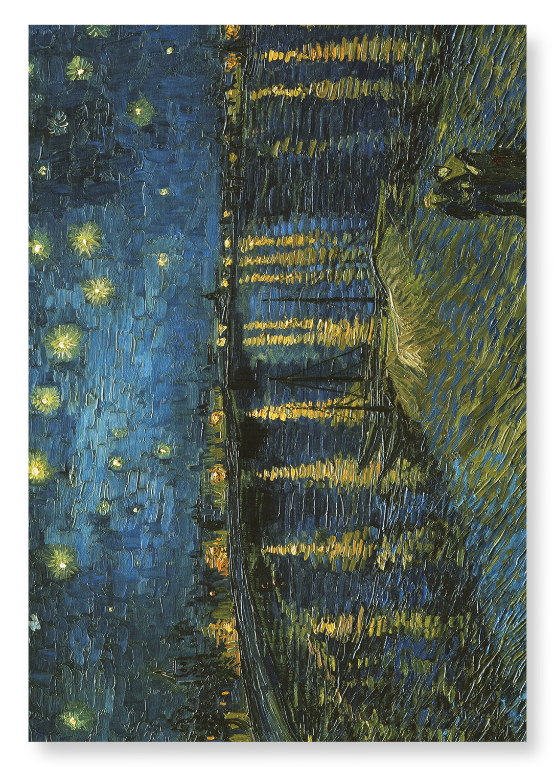 STARRY NIGHT OVER THE RHONE BY VAN GOGH