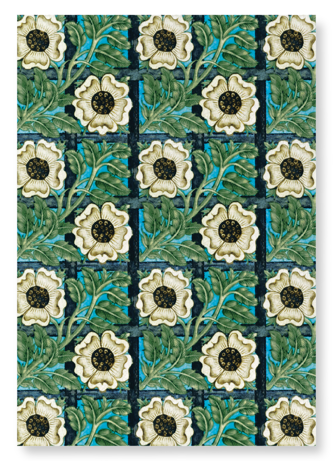ROSE AND TRELLIS TILE (1898)