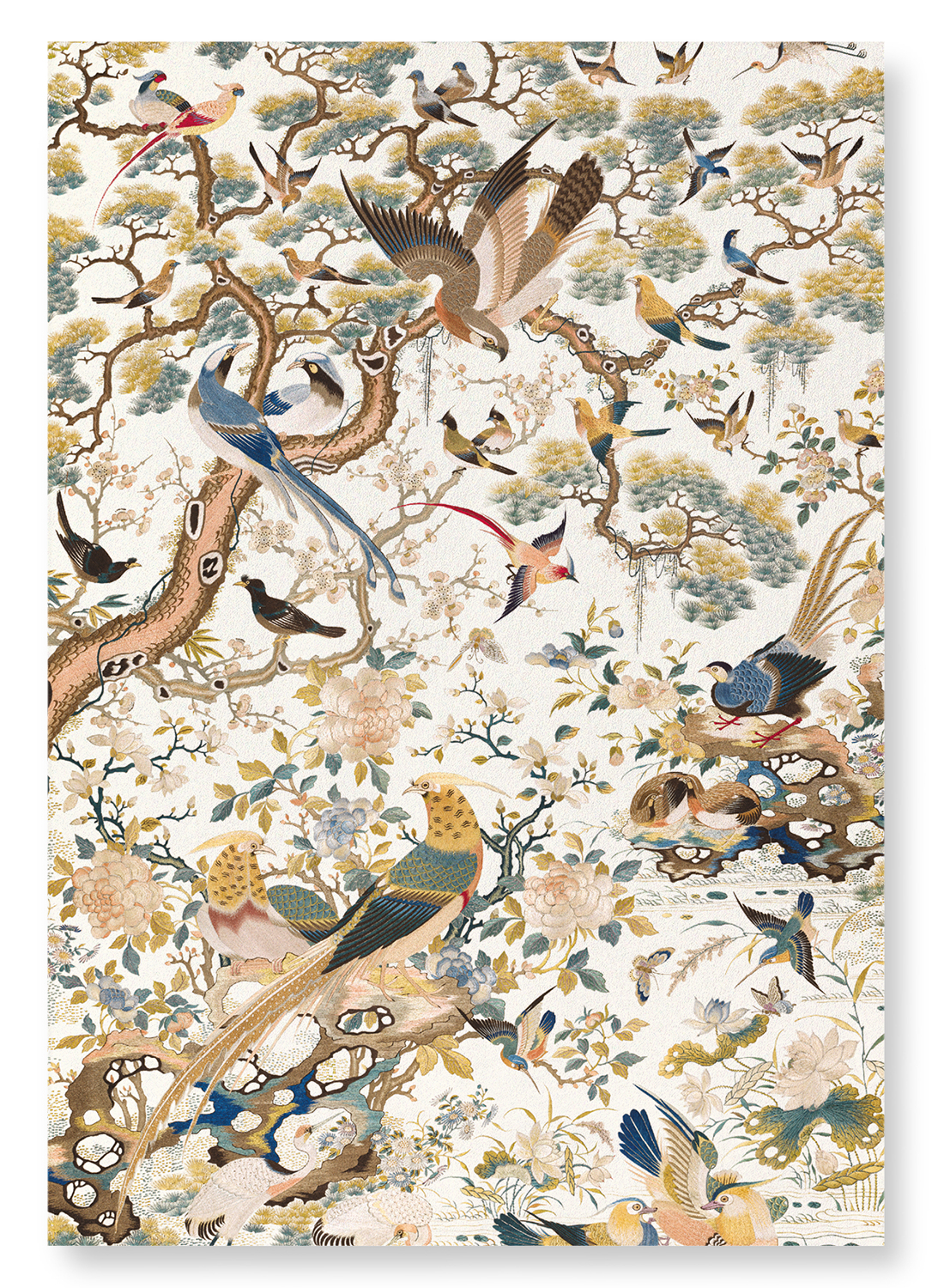 EMBROIDERED PANEL (18TH C)