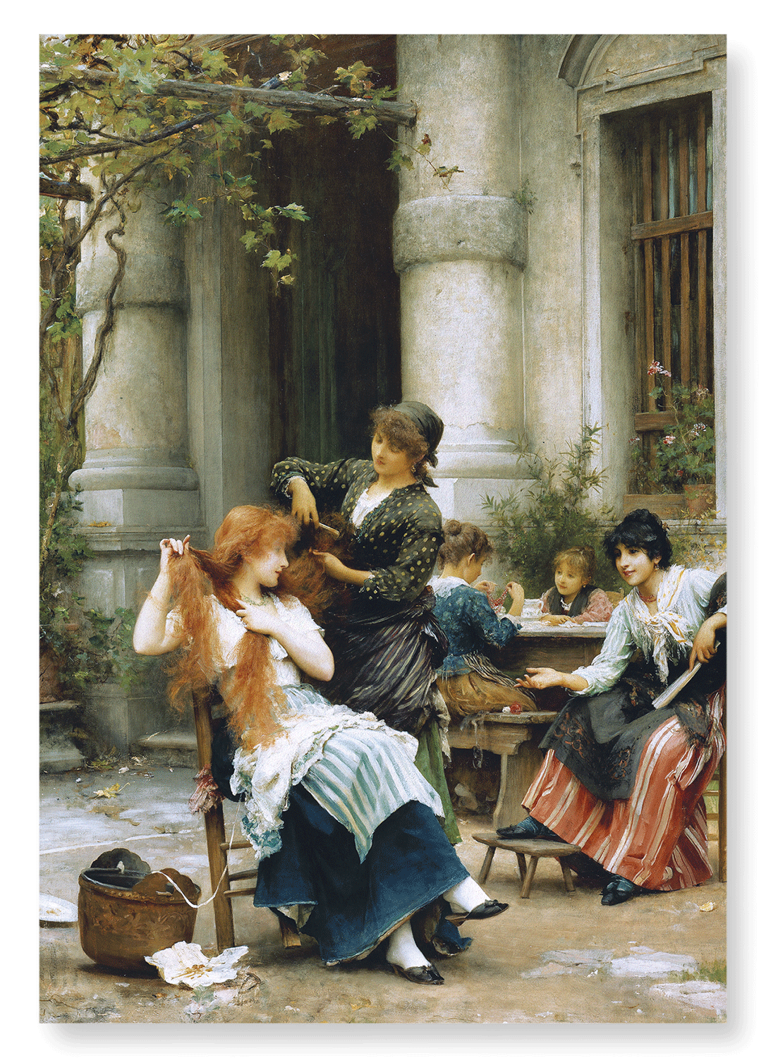 AN AL FRESCO TOILETTE (1889)