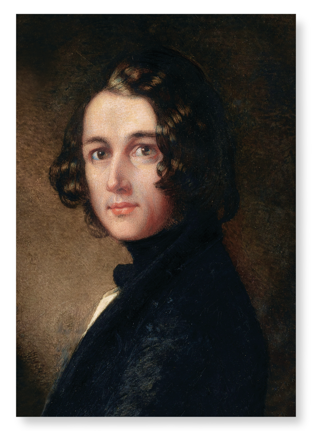 CHARLES DICKENS PORTRAIT BY MARGARET GILLIES (1843)