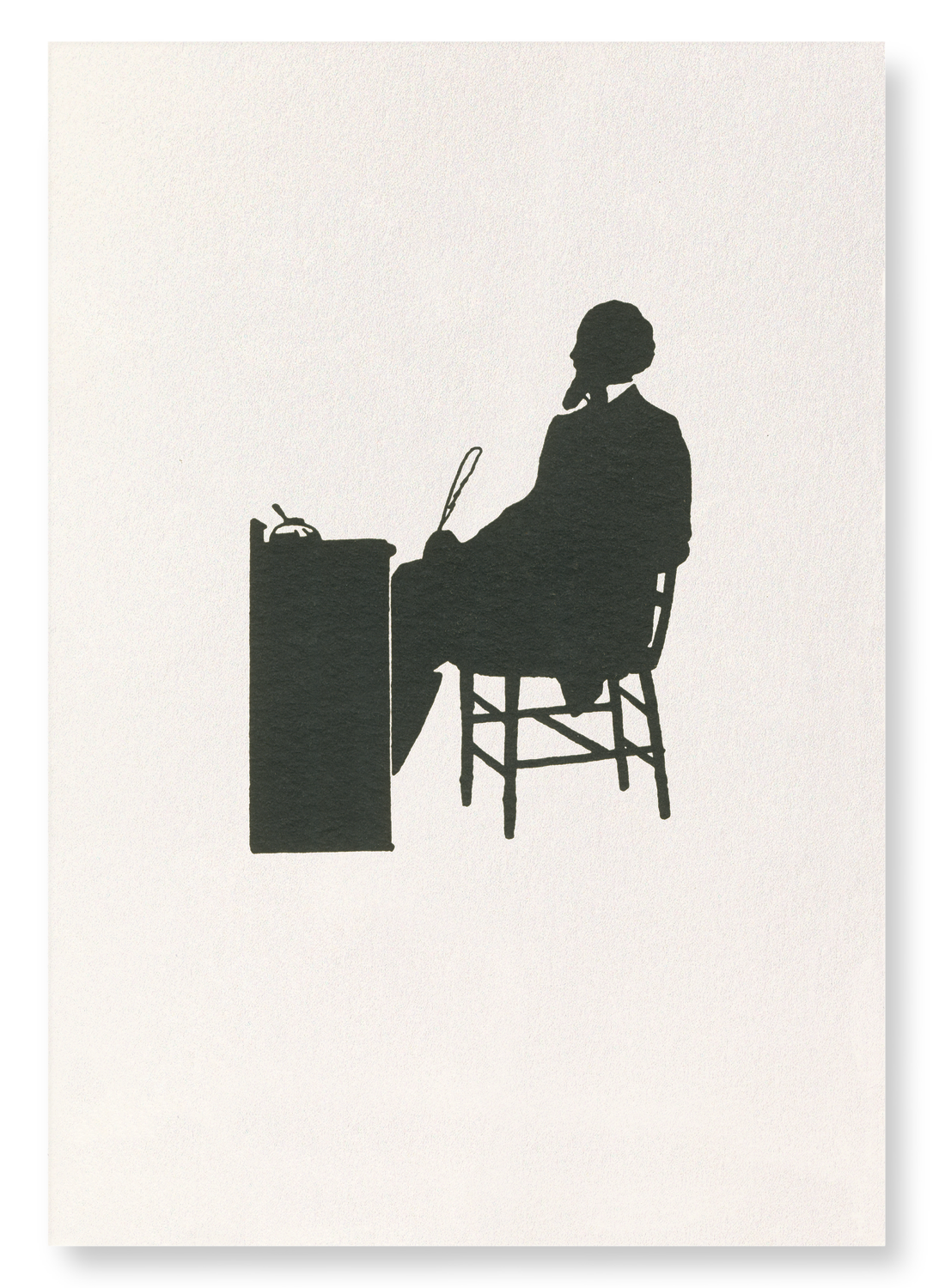 SILHOUETTE OF CHARLES DICKENS (C.1928)