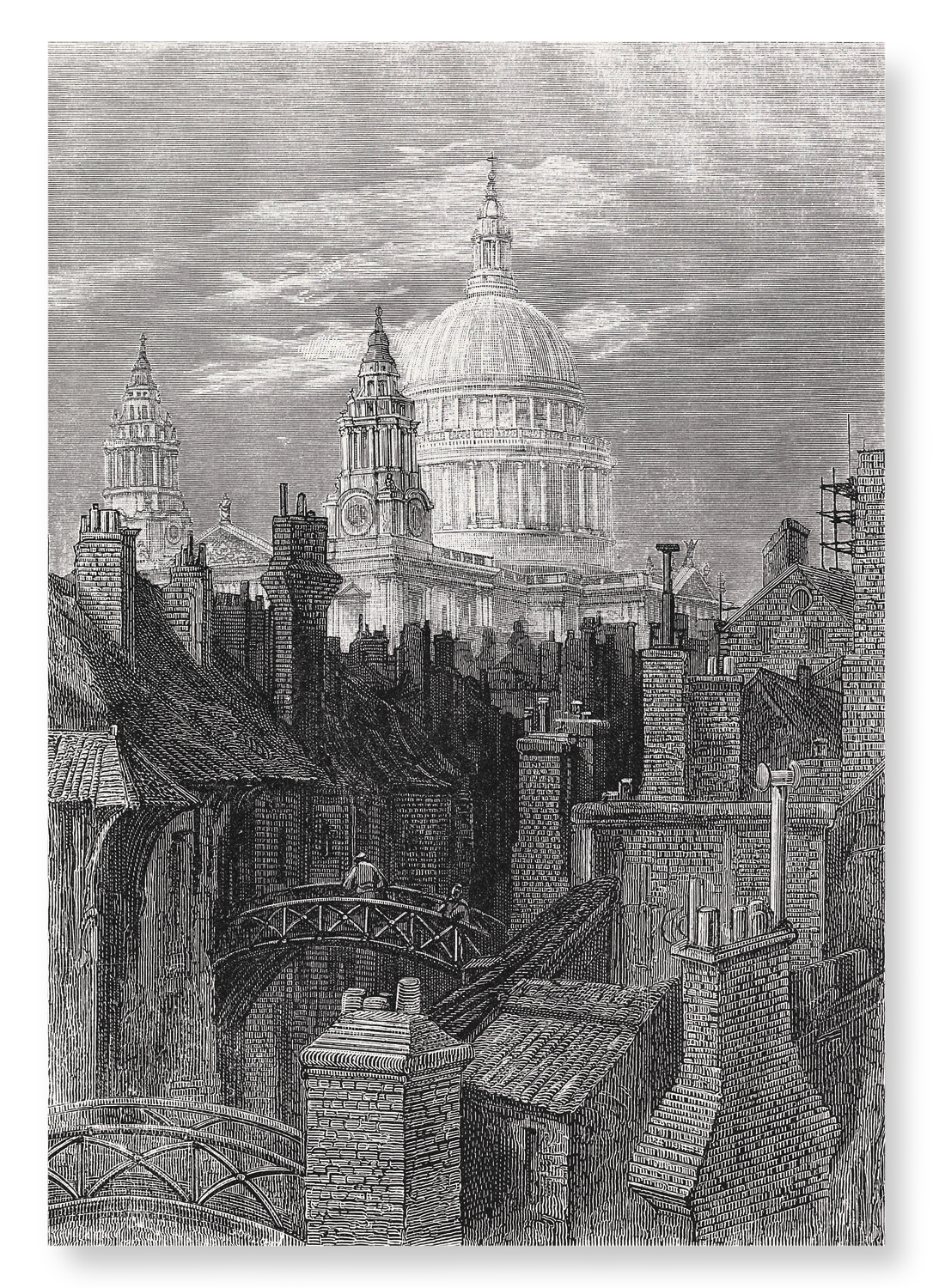 ST PAUL’S FROM THE BREWERY BRIDGE (1873)