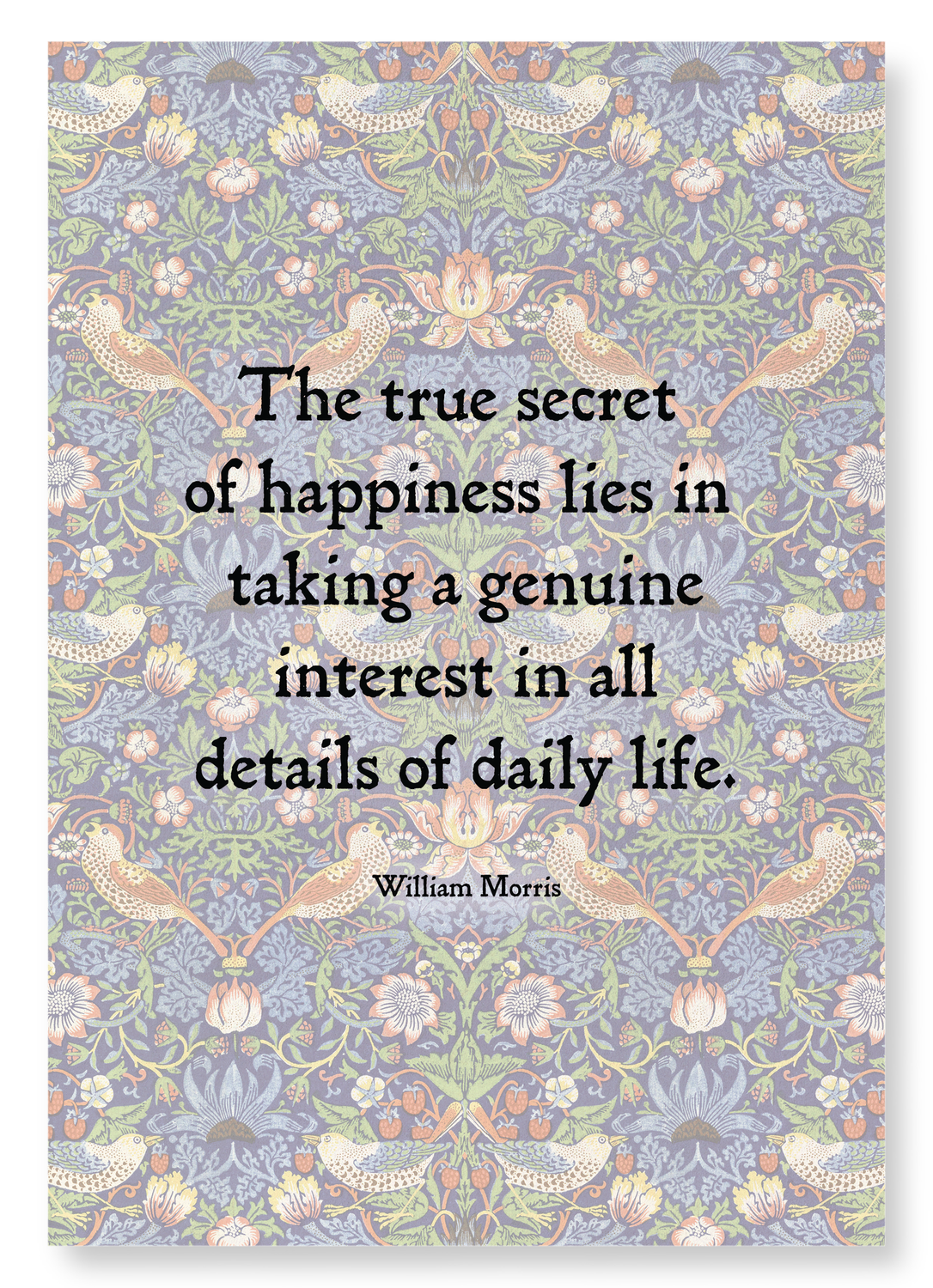 DAILY LIFE BY WILLIAM MORRIS