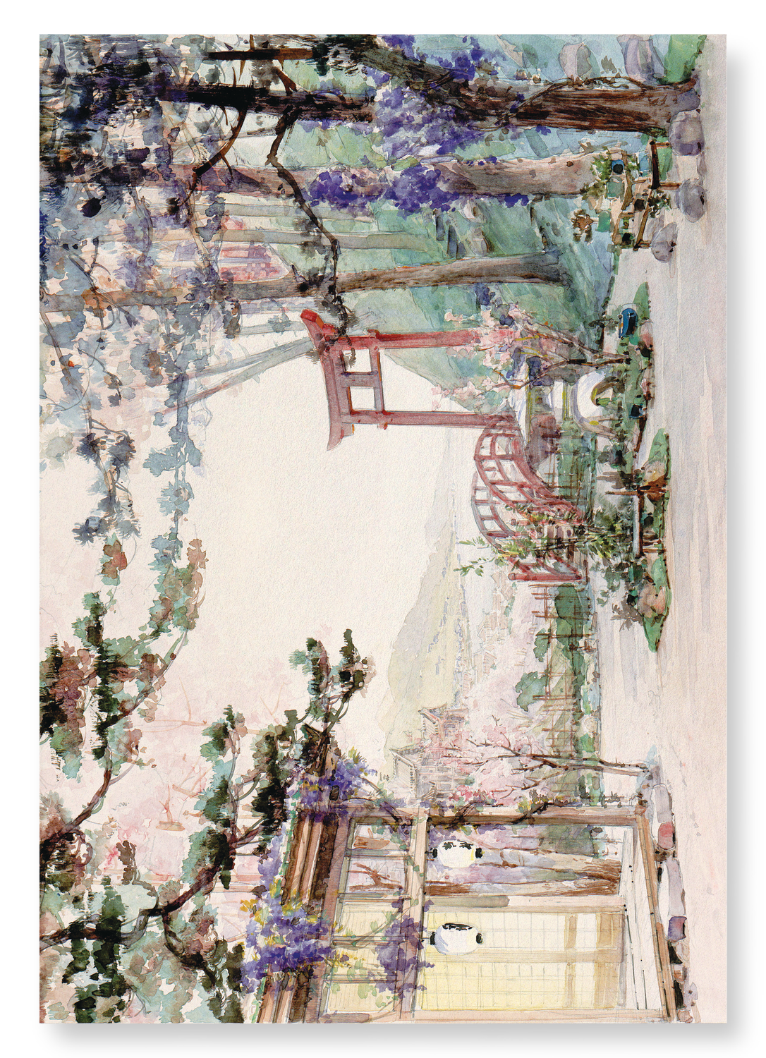 SET DESIGN FOR MADAMA BUTTERFLY (1906)