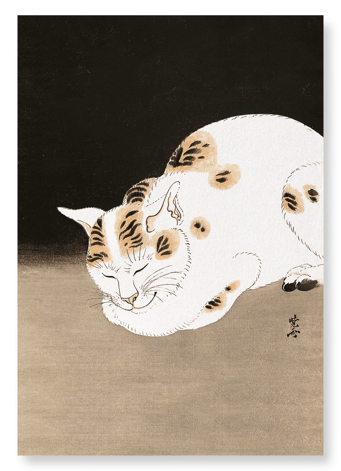 SLEEPING CAT (C.1880)