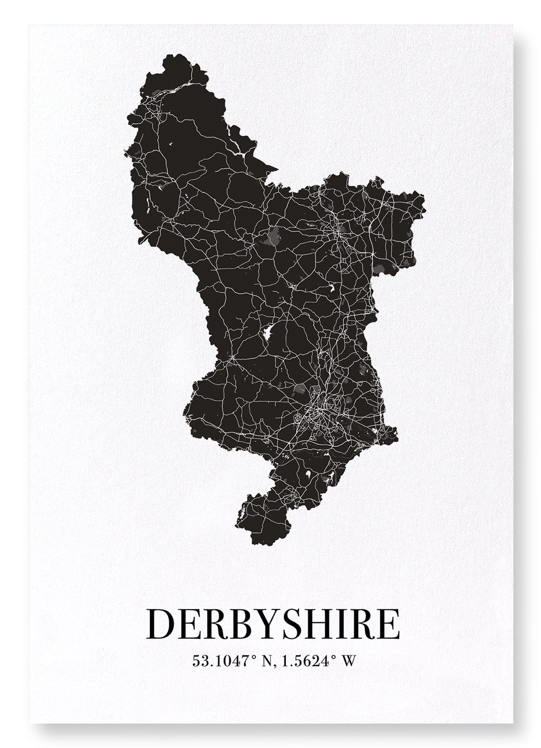 DERBYSHIRE CUTOUT